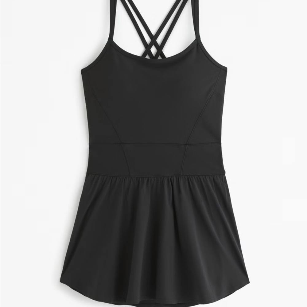 NWT YPB sculptLUX Hybrid Flounce Dress